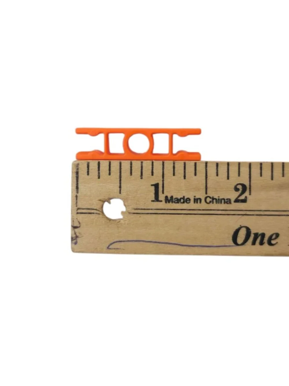 K'NEX Orange 2-way Straight / Ladder Connector OEM 150 Piece Lot Classic Size